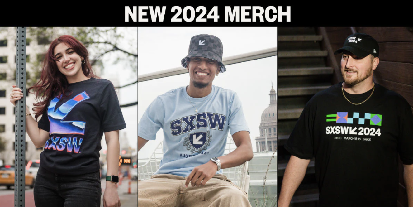 SXSW Merch 2024 - Photo by Katrina Barber